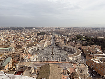 Vatican City, St. Peter's Basilica, Italy, Vatican, man made, city HD wallpaper