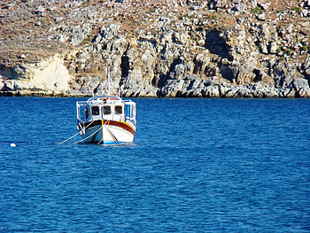 Landscape, Sea, Boats HD wallpaper