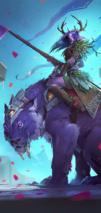 Darnassus Aspirant, Hearthstone HD phone wallpaper