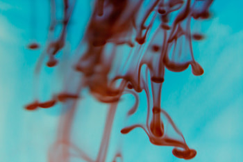 Macro, Liquid, Mixing, Ink, Clot HD wallpaper