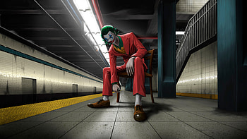The Joker New York Interlude, joker, supervillain, superheroes, artwork, digital-art, art HD wallpaper