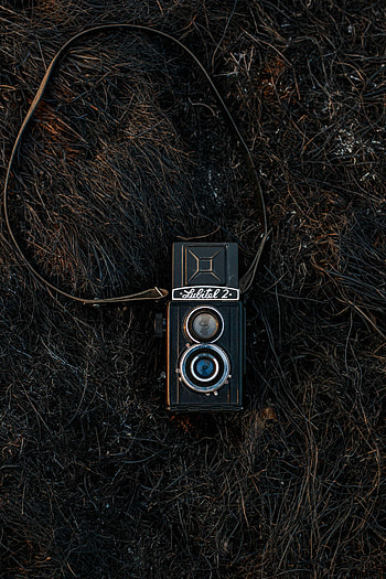 Grass, Retro, Technologies, Technology, Camera HD phone wallpaper