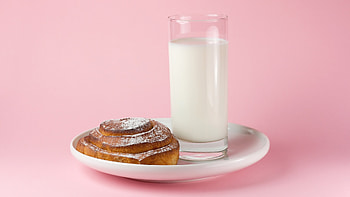 Pink milk sweetness, Playful background, Milk pouring, Delicious treat HD wallpaper