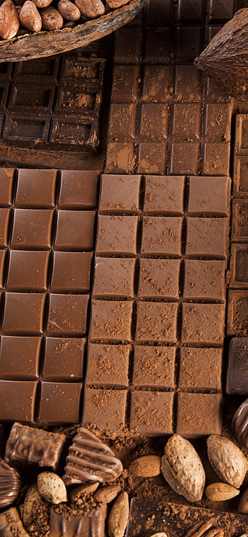 Food chocolate, Delicious treat, Tempting cocoa indulgence, Irresistible sensation HD phone wallpaper