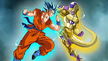 Golden Frieza, Anime villain, Super Saiyan Blue, Dragon Ball HD wallpaper