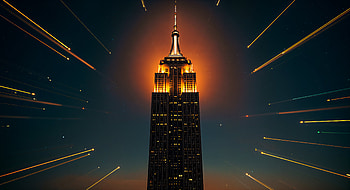 Empire State Building: Stunning Ultra, Empire State Building, night, skyline, cityscape, illumination HD wallpaper