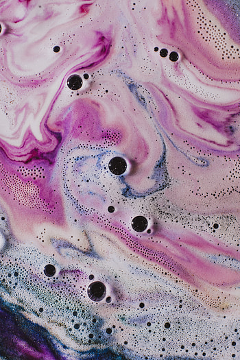 Bubbles, Macro, Foam, Colorful, Colourful HD phone wallpaper