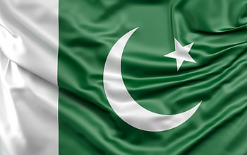 Pakistan flag, 3d waves background, 3d Pakistan flag, national symbol, Pakistan, Flag of Pakistan, Asia HD wallpaper