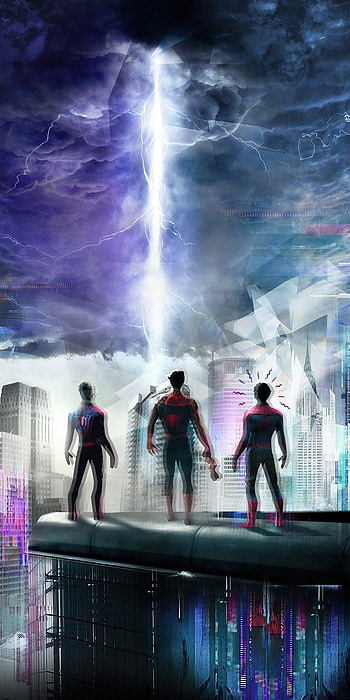 Spider-Man No Way Home, cloud, sky, Universe, Spiderman HD phone wallpaper