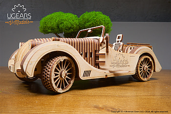 Ugears Roadster Model, games, toys, educationalgames, uniquegifts, car, ugears, gifts, roadster, puzzle, mechanicalmodel, mechanicaltoys, 3dmechanicalpuzzle, ugearsmodels, 3dpuzzle HD wallpaper