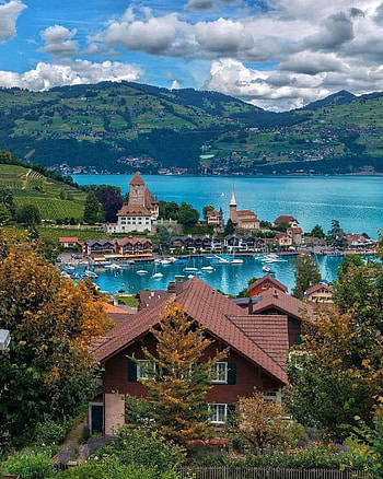 Switzerland, cloud, sky HD phone wallpaper