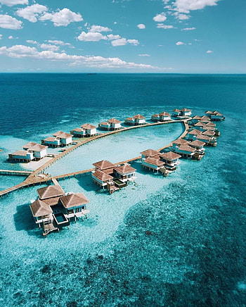 Maldives, cloud, sky HD phone wallpaper