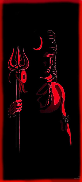 Mhadev, magenta, art HD phone wallpaper