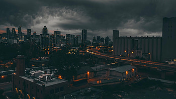 Montreal City, 1920 X 1080 Night City HD wallpaper