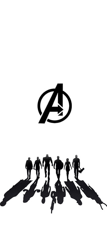 Avengers, symbol, art HD phone wallpaper