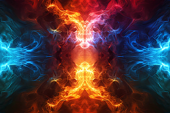Abstract 241, Abstract, AI Art, colorful HD wallpaper