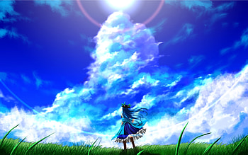 Touhou anyone? HD wallpaper