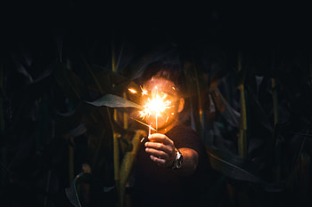 Hand, Miscellanea, Miscellaneous, Holiday, Human, Person, Sparkler HD wallpaper