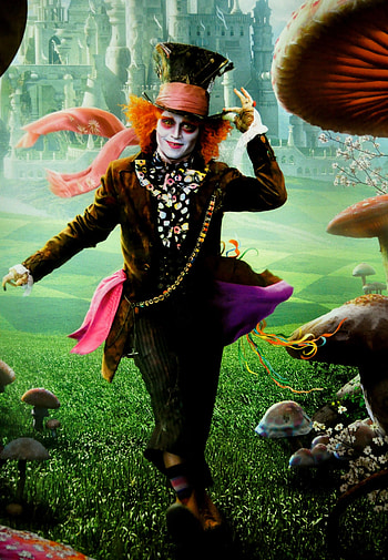 Johnny Depp, Mad Hatter, , Aesthetic HD phone wallpaper