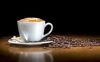 Caffeine craving, Coffee lover's delight, Bitter sweetness, Steamy indulgence HD wallpaper