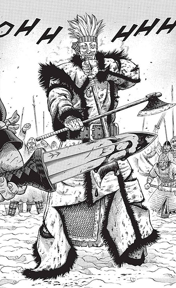 Thorkell Vinland Saga Manga – Fierce Viking Warrior, manga HD phone wallpaper