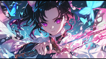 Kanao Tsuyuri - Demon Slayer, Anime, Demon Slayer: Kimetsu no Yaiba, Kanao Tsuyuri HD wallpaper