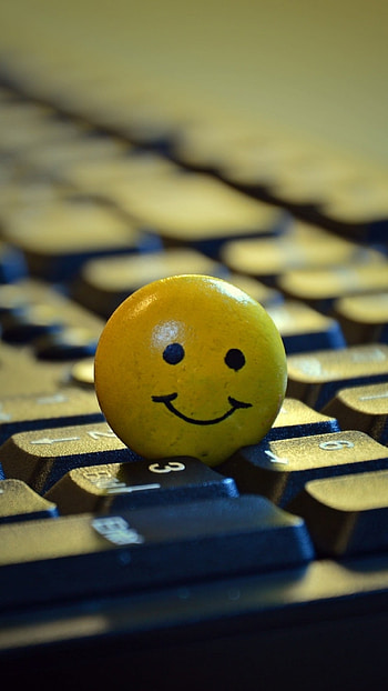 Smiley Ball, Smile HD phone wallpaper
