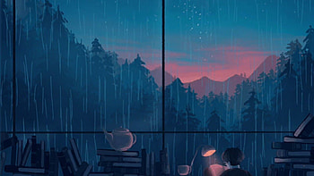 RAINY MOOD APP - Lofi rain sample HD wallpaper