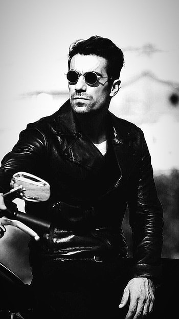 Ibrahim Celikkol, Black and white, AK128 HD phone wallpaper