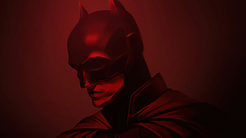 The Batman Red 2020, the-batman, batman, superheroes, artwork, artist, artstation HD wallpaper