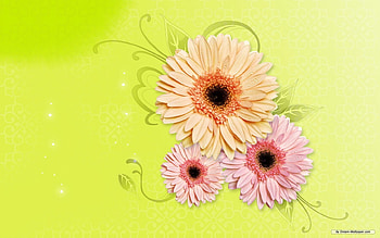 Abstract flowers, bouquet, abstract, art, flower HD wallpaper