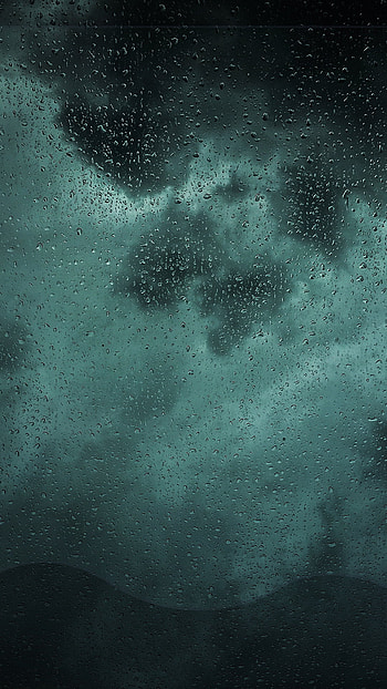 Rainy night, rain, night, sky, graphy, raindrops HD phone wallpaper
