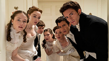Sabrina Bartlett Rege Jean Page Claudia Jessie Phoebe Dynevor Jonathan Bailey Simone Ashley Nicola Coughlan Bridgerton HD wallpaper