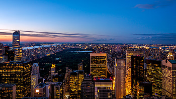 Building, New York, , Night, Cities HD wallpaper