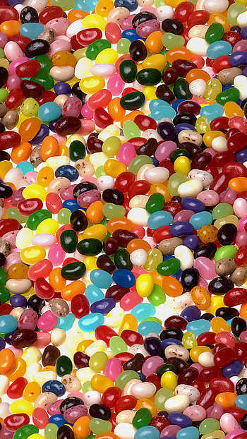 Colorful candy assortment, Sweet treats, Tasty confections, Jelly bean flavors HD phone wallpaper
