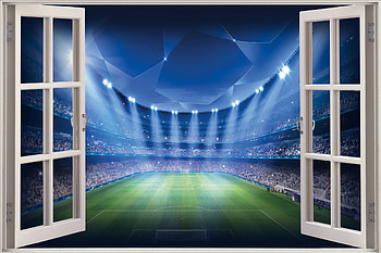 Stadium Floodlights Wall Decor. soccer bedroom ideas 7 Soccer bedroom ideas Bedroom at Real Estate Football Murals For. HD wallpaper