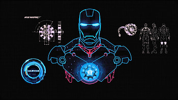 Iron Man Jarvis HD wallpaper