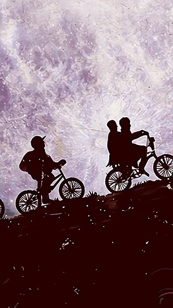 Stranger Things, Bicycle Riding HD phone wallpaper