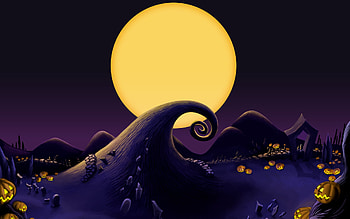 Moon over the sea waves, sea, abstract, moon, wave HD wallpaper