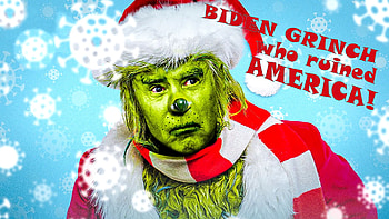 Jerk, killer, traitor, biden, thief, Christmas, scrooge HD wallpaper
