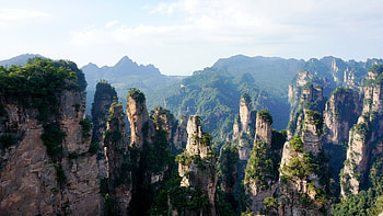 Beautiful forest, Zhangjiajie forest park HD wallpaper