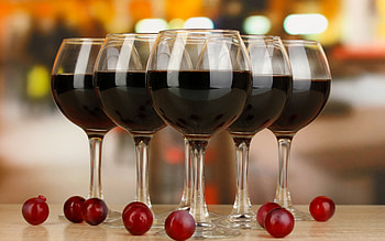 Red wine glasses, better, Spectacular display, Wineglass HD wallpaper