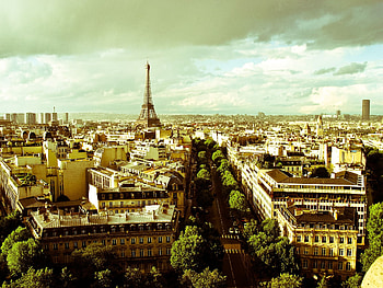 Paris Skyline, Iconic skyline, French elegance, Travel inspiration HD wallpaper