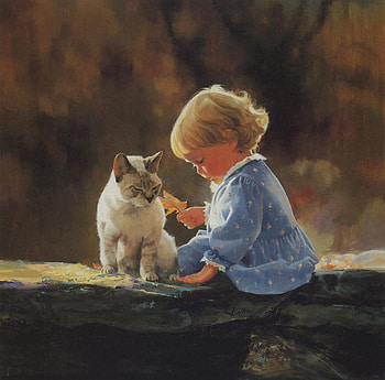 sweet, baby, cute, cat HD wallpaper