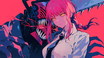 of Makima & Denji from Chainsaw Man, Anime, Chainsaw Man, Makima (Chainsaw Man), Denji (Chainsaw Man) HD wallpaper