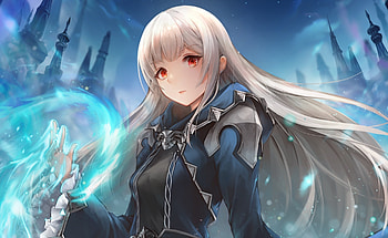 Original, anime girl, magician HD wallpaper