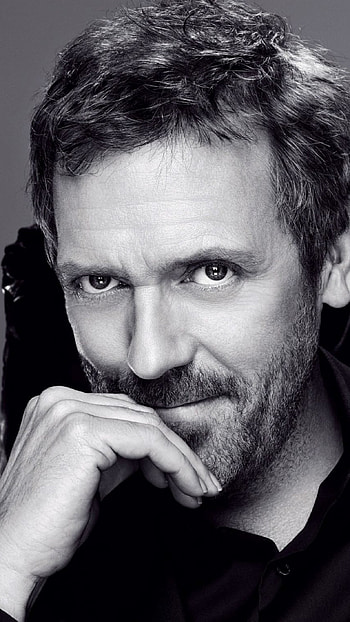 Hugh Laurie, Movies, Actor, Blue-eyed HD phone wallpaper