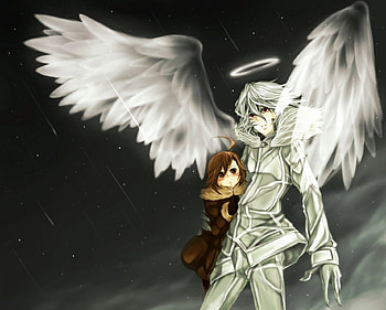 Wings of an Angel, wings, angel, accelerator, last order HD wallpaper