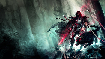 Dark warrior HD wallpaper