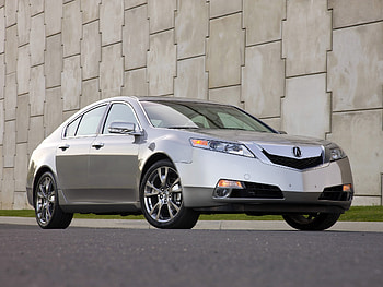 Auto, Grass, Acura, Cars, Asphalt, Front View, Wall, Style, Akura, 2008, Tl, Metallic Gray, Grey Metallic HD wallpaper